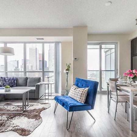 Luxury 1Br Condo - King Bed With City Views Toronto Extérieur photo